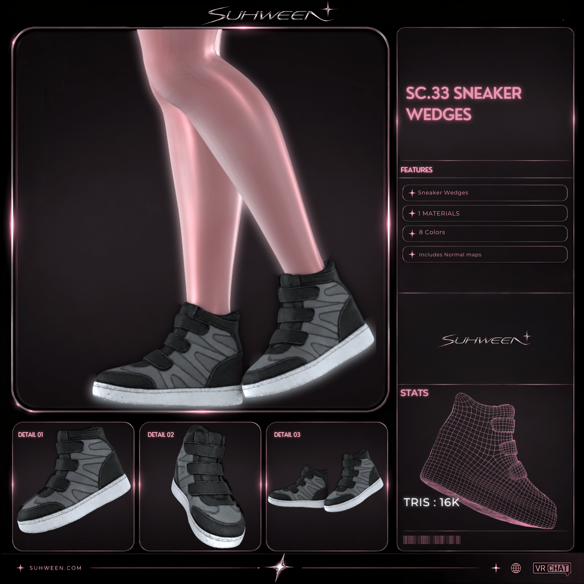 SC.33 Sneaker Wedges