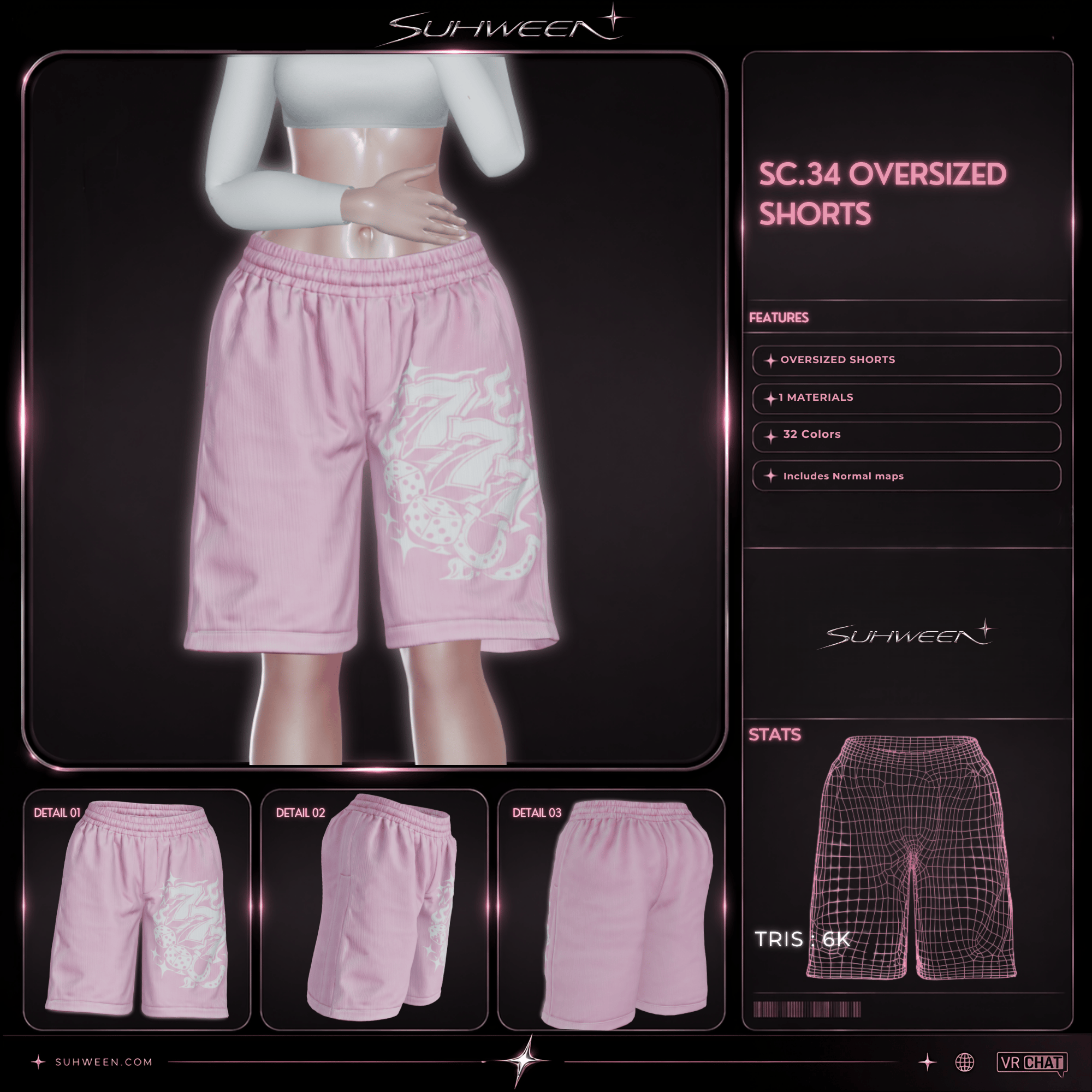SC.34 Oversized Shorts