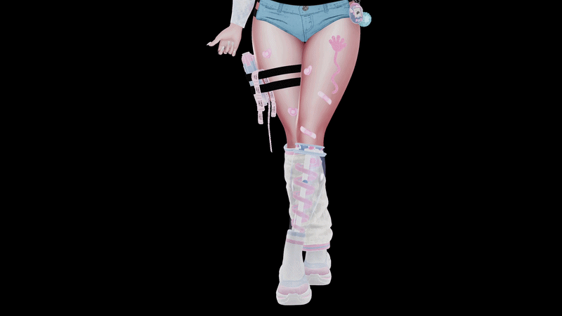 GIGI ♡ Arcade Girl | PC Only Avatar | VRChat