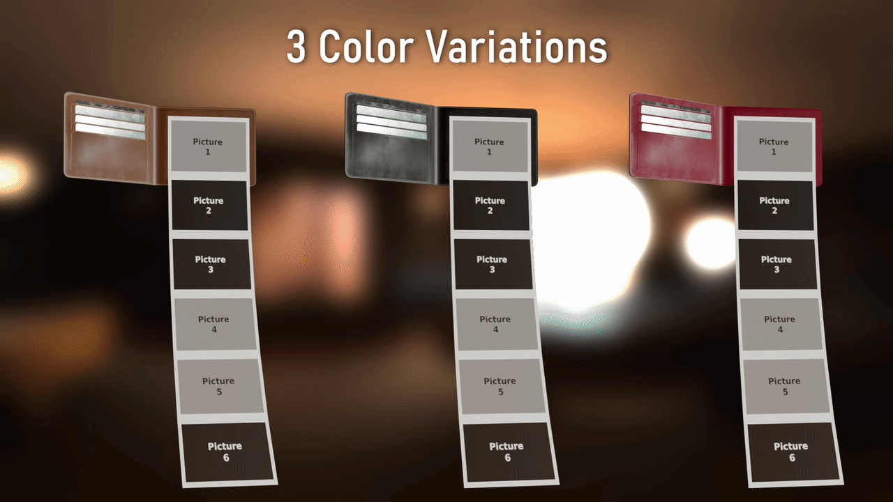 Accordion Photo Wallet