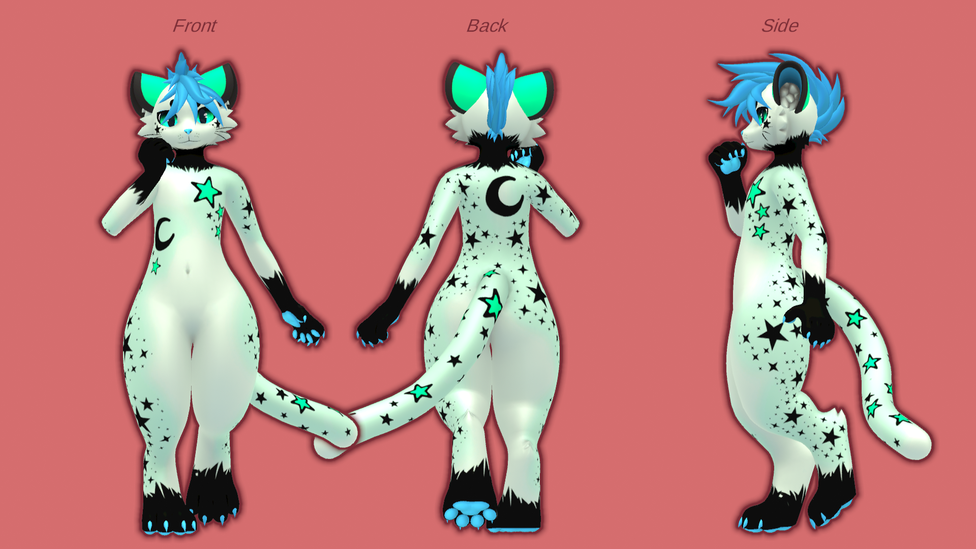 Lunar mint Mayu Tora texture