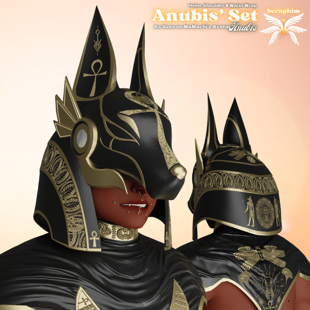 Male Anubis Helmet and Clothing