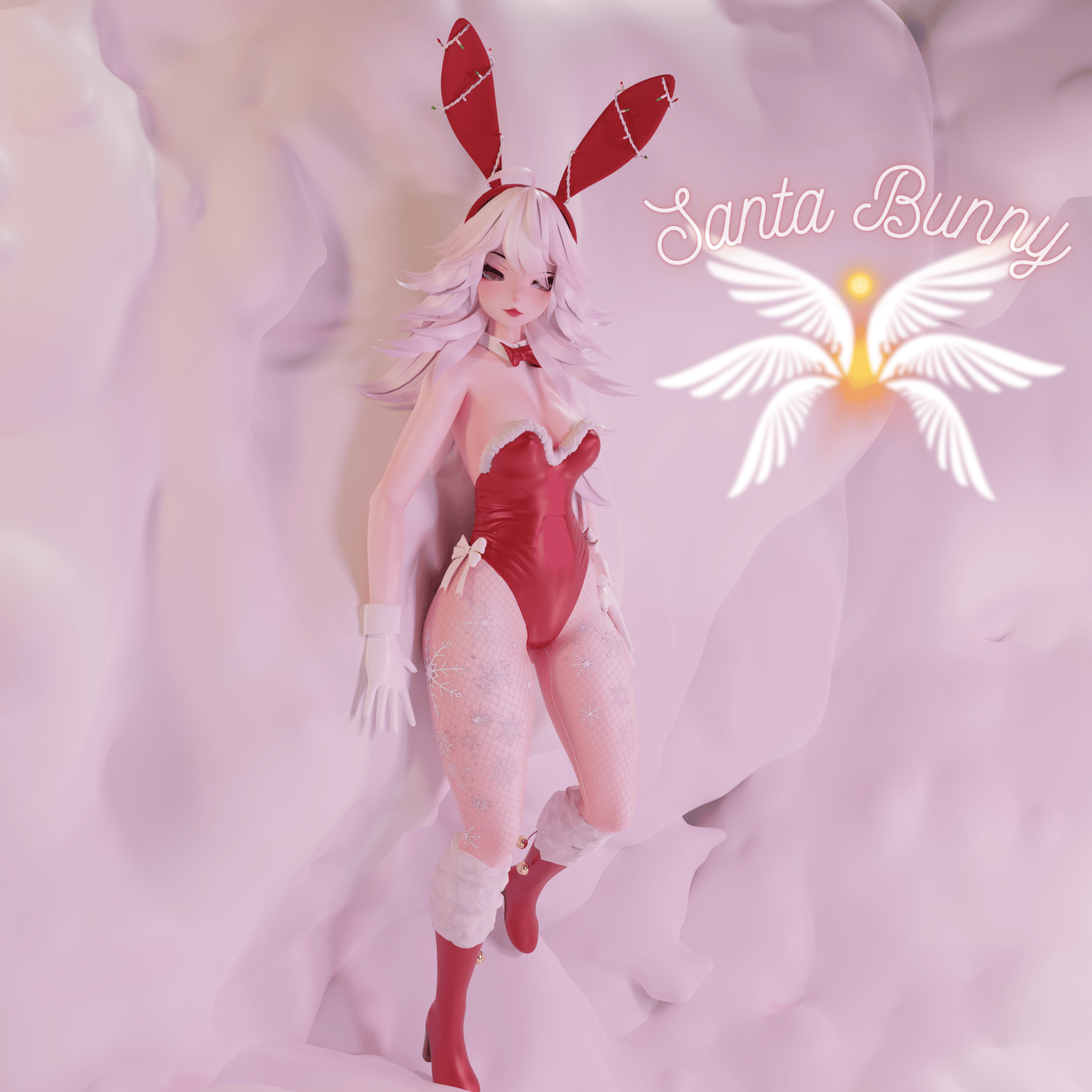 Santa Bunny Set