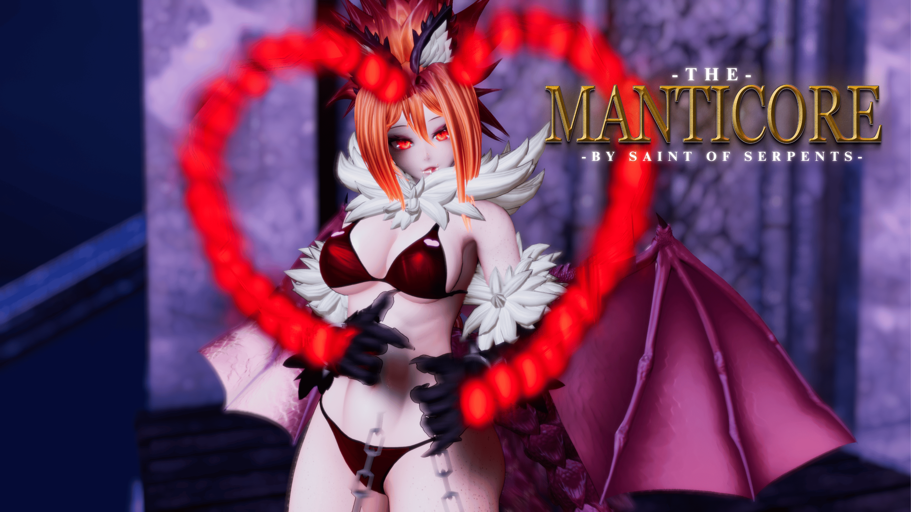 The Manticore | QUEST | TAIL SPS | Female | Opti | VRCFT & VRCFury | PCS+SPS