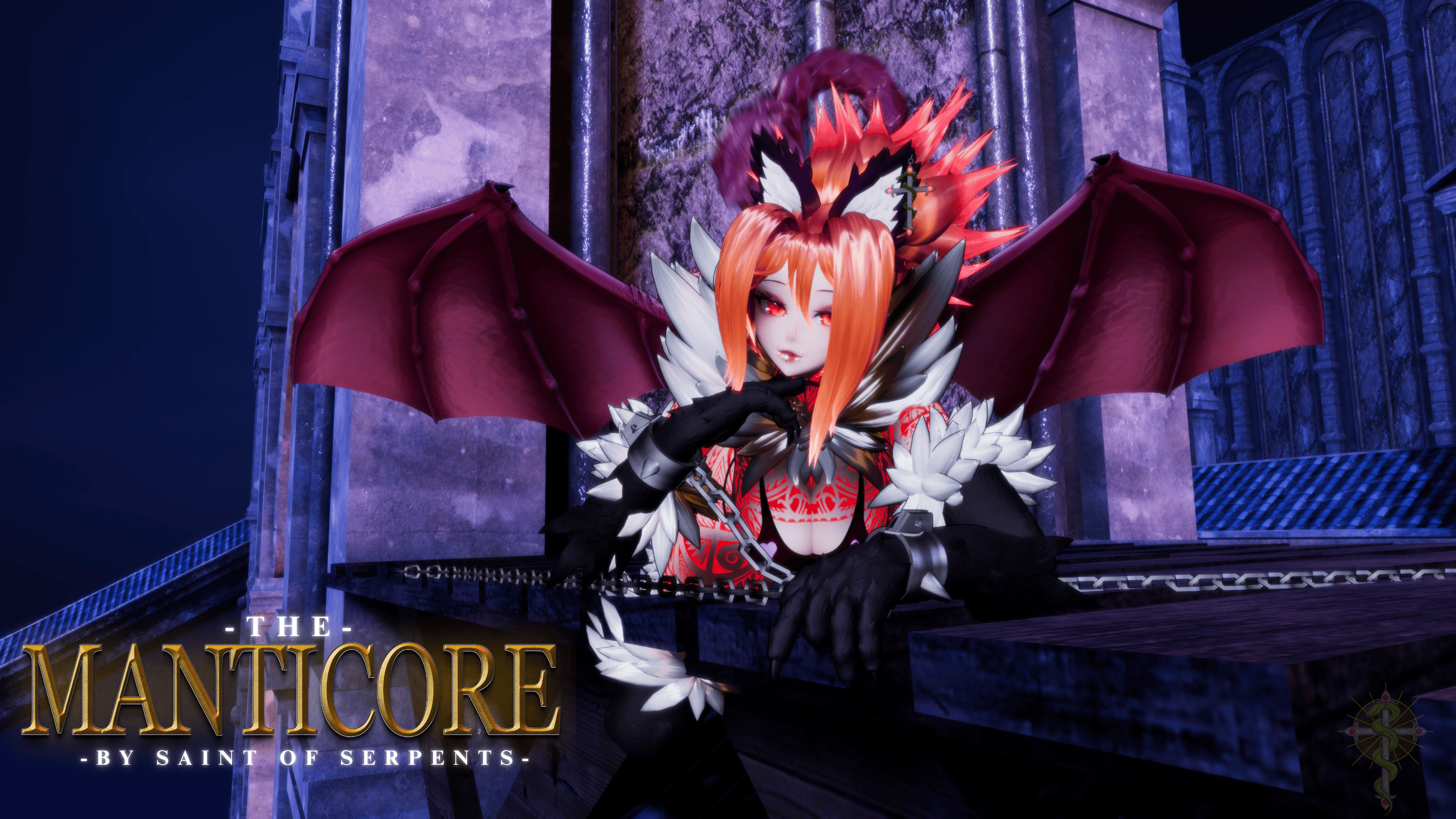 The Manticore | QUEST | TAIL SPS | Female | Opti | VRCFT & VRCFury | PCS+SPS