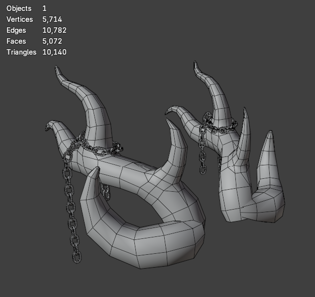 Simple Antlers with Chains