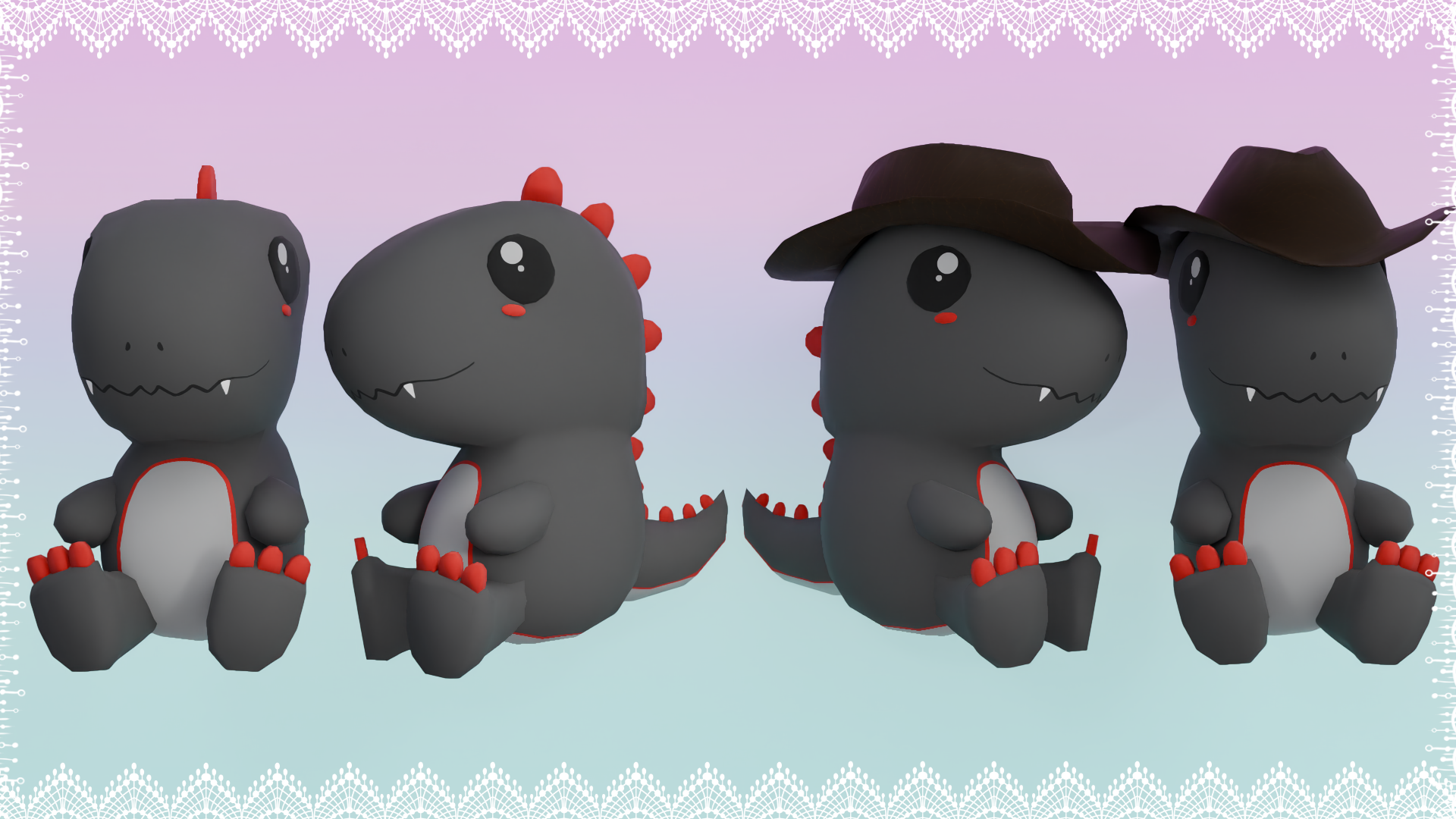 Dino Head Pet