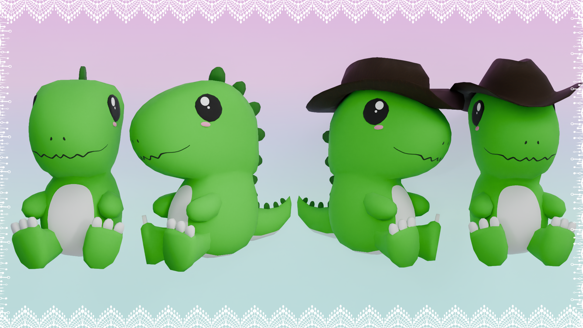 Dino Head Pet
