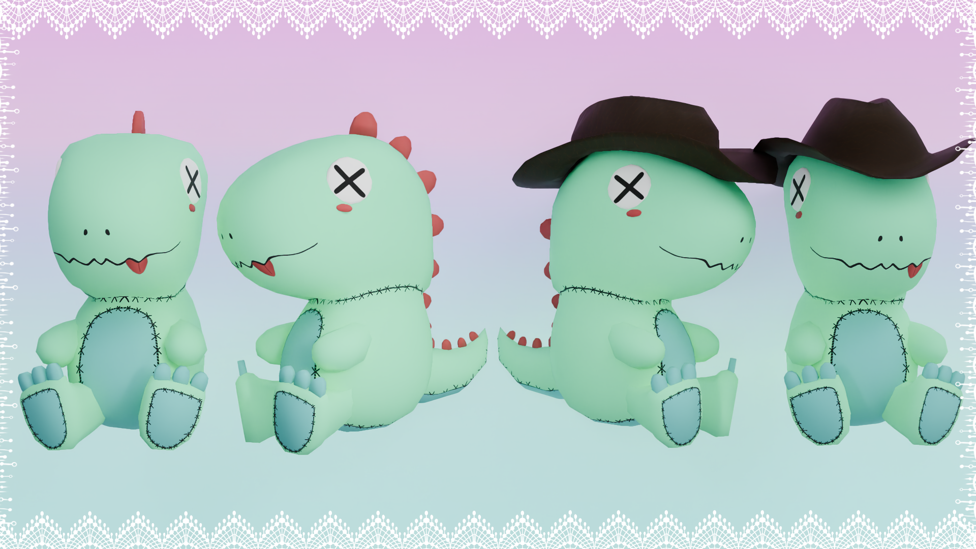 Dino Head Pet