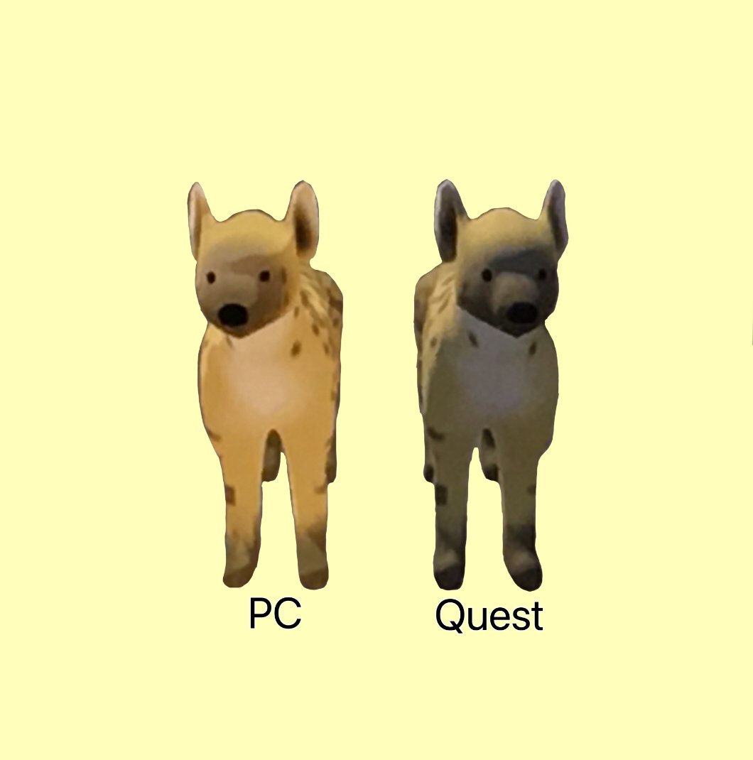 Free hyena avatar for vrchat