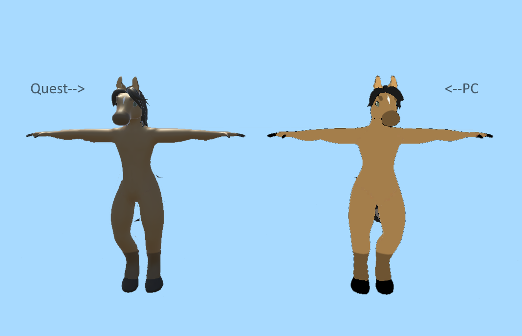Horse furry for vrchat