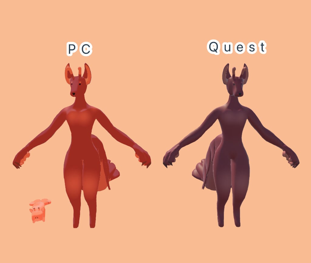 Lobster dog furry for vrchat
