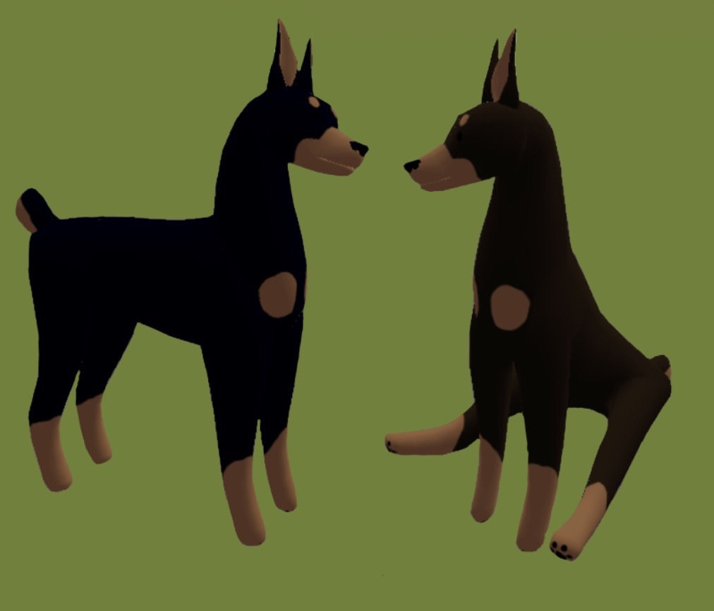 Free doberman for vrchat