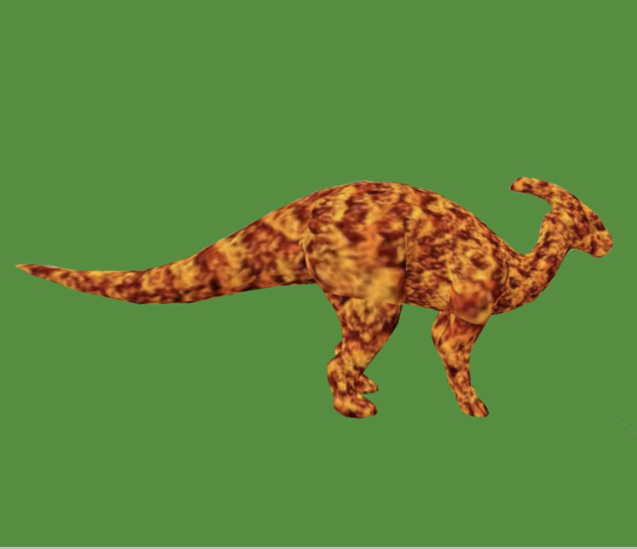 parasaurolophus