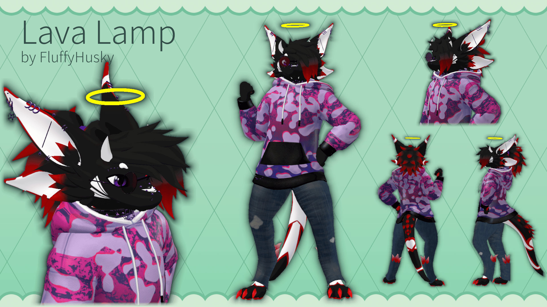Lava Lamp - Hoodie Texture