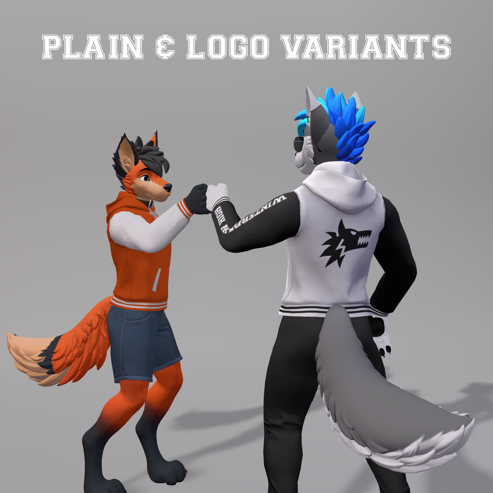 Winterpaw Canine - Varsity Hoodie Texture