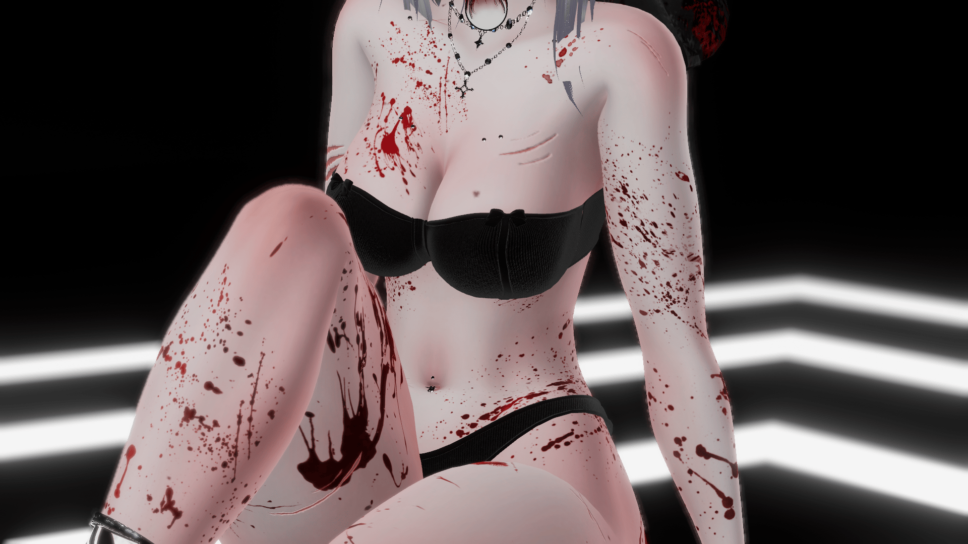 Slimfit Blood Texture
