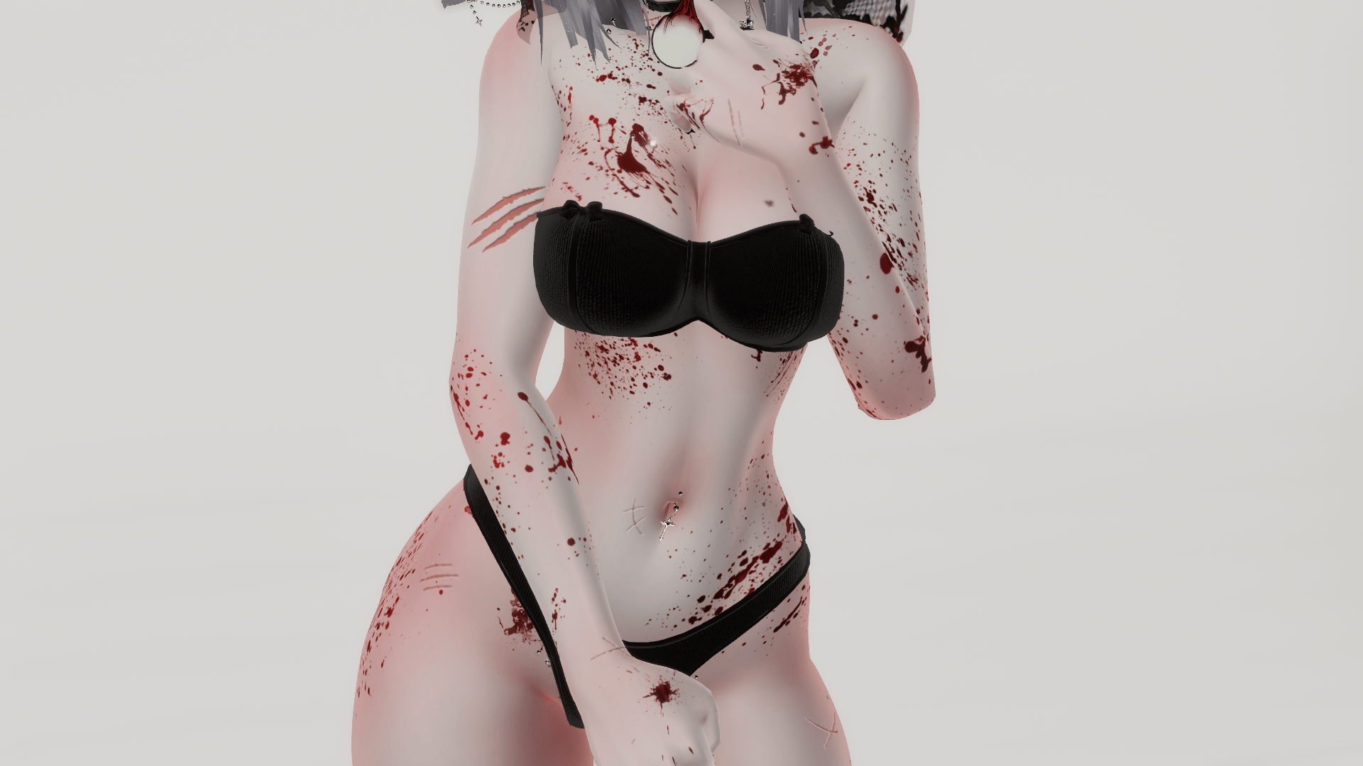 Slimfit Blood Texture