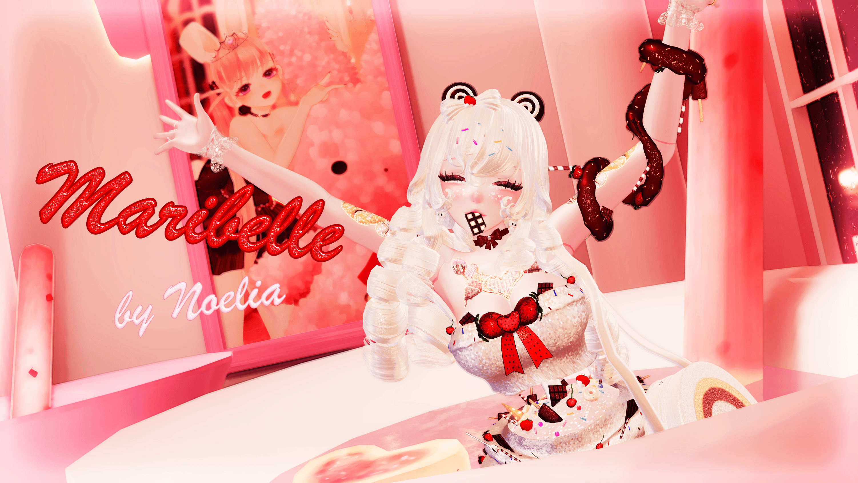 ♡ MARIBELLE ♡ | Sugary Sweet Porcelain Doll | Femboy Toggles | PC+Quest | VRChat Avatar