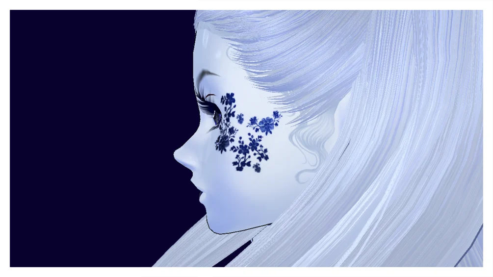 ♡ Porcelain Tea Party ♡ | FREE Makeup & Skin Tattoo Textures for VRChat Avatars