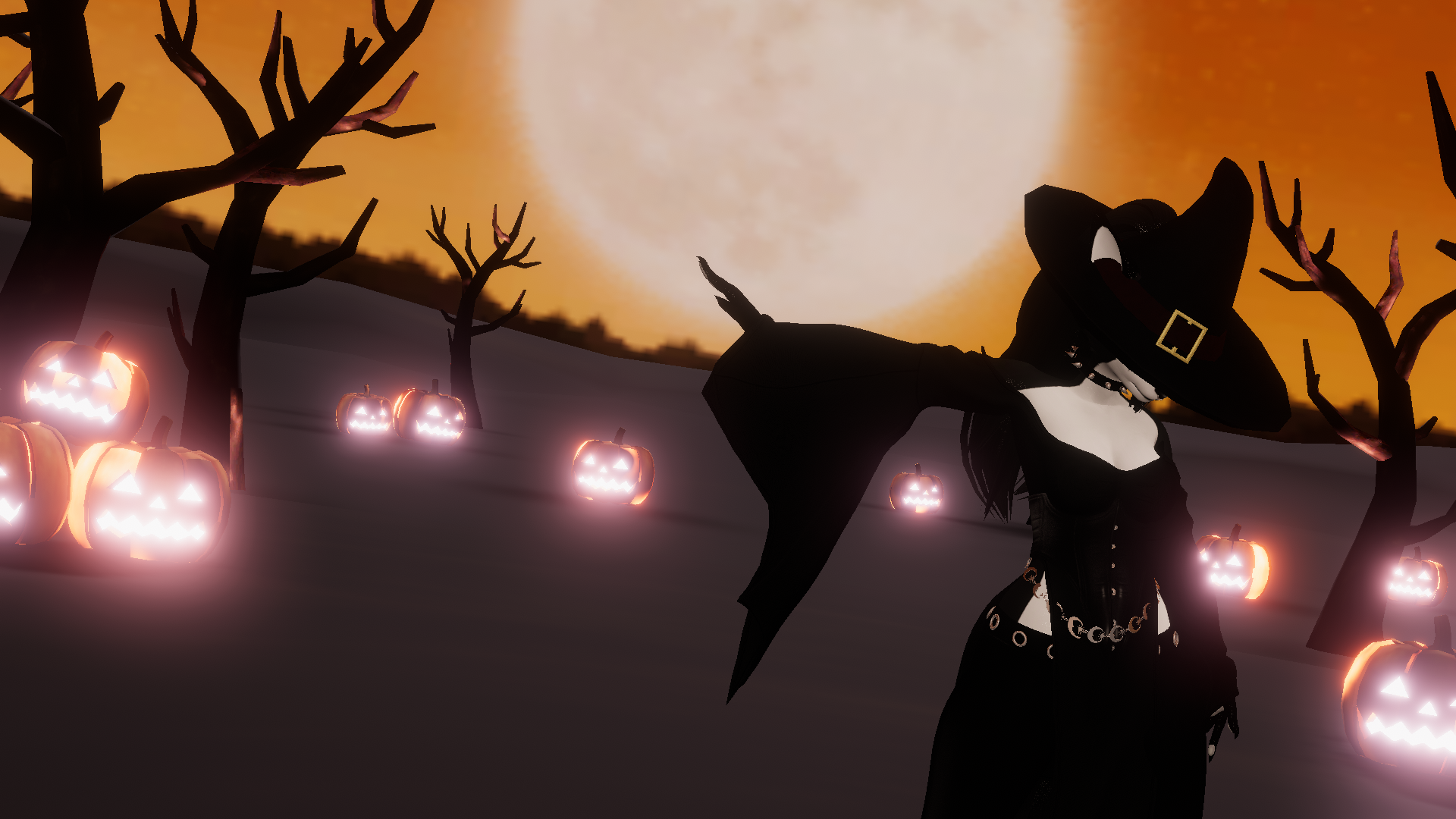 Vivien the Goth Witch | Halloween avi | PC/Q