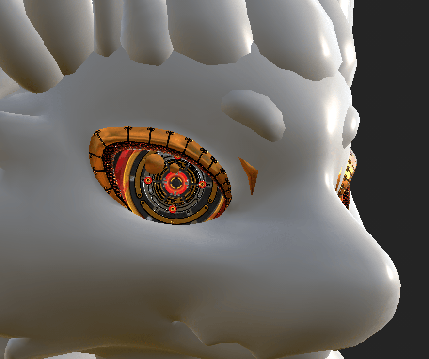 Animated Robotic Nova Eyes