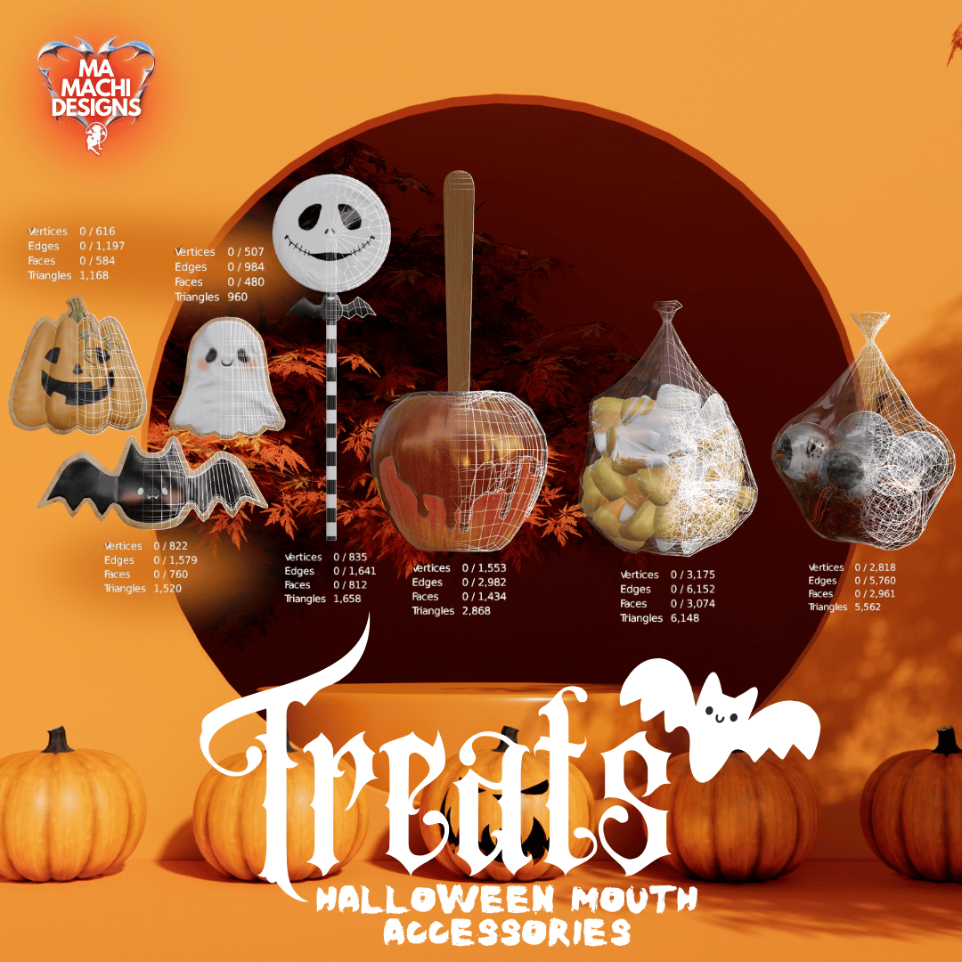 ๐๐ฆ Treats! - Halloween Mouth Accessories ๐ฆ๐