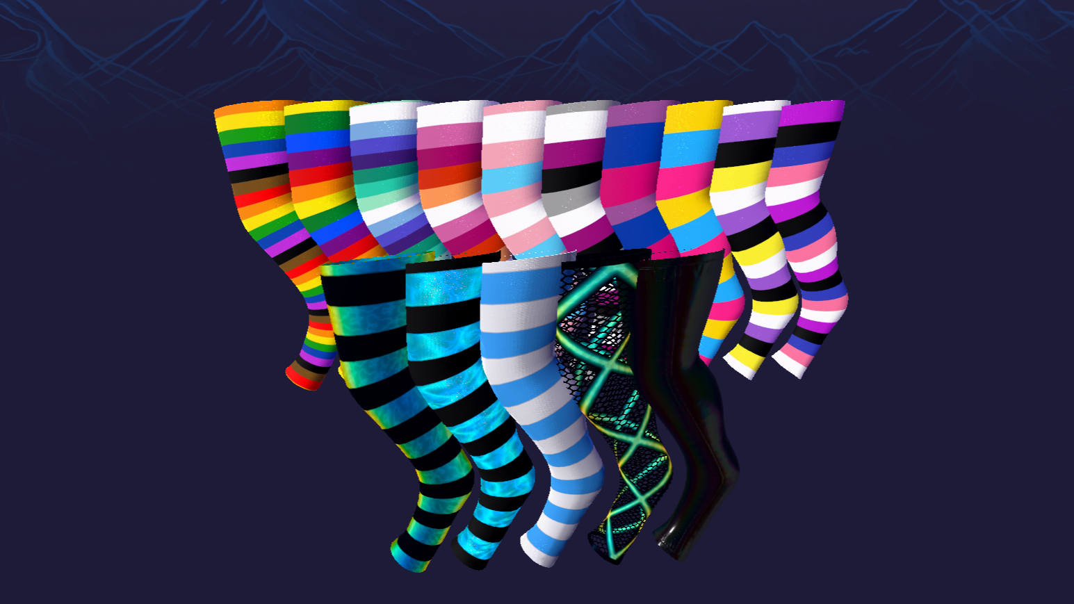 Astrawolf Fem Fit and Socks (VRCFury Compatible)