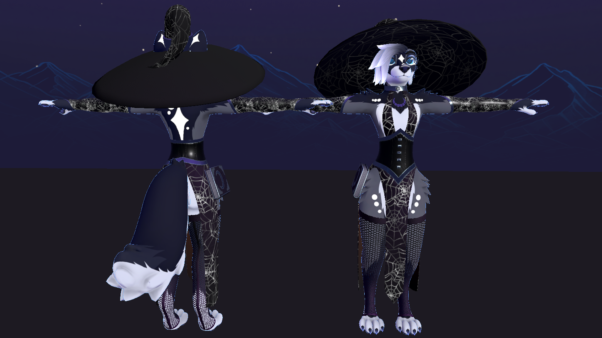 Astrawolf Starry Witch outfit