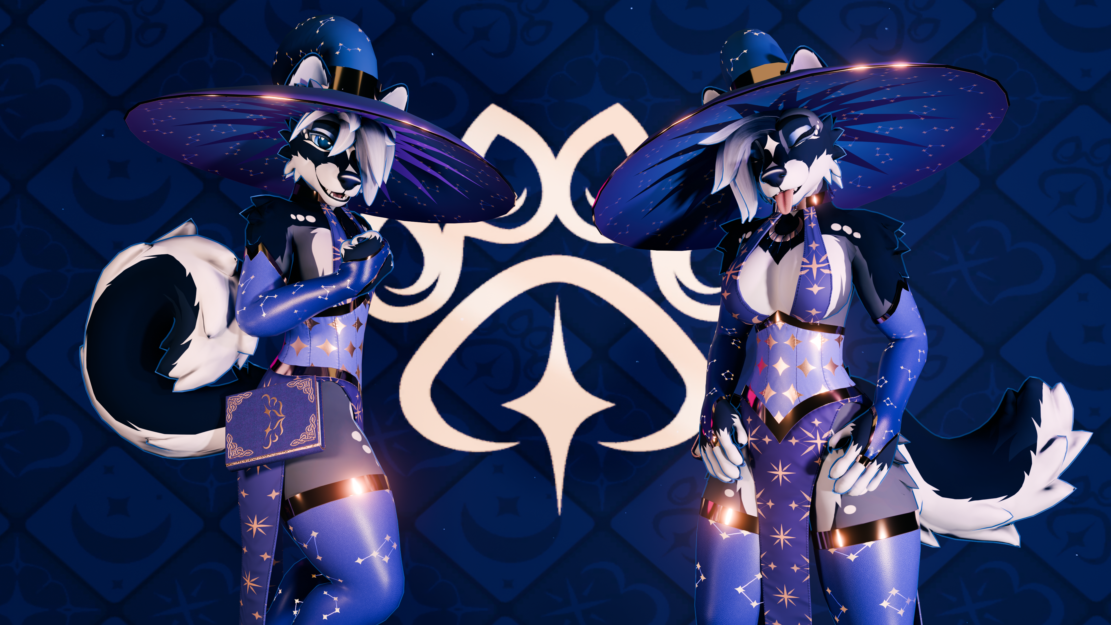 Astrawolf Starry Witch outfit