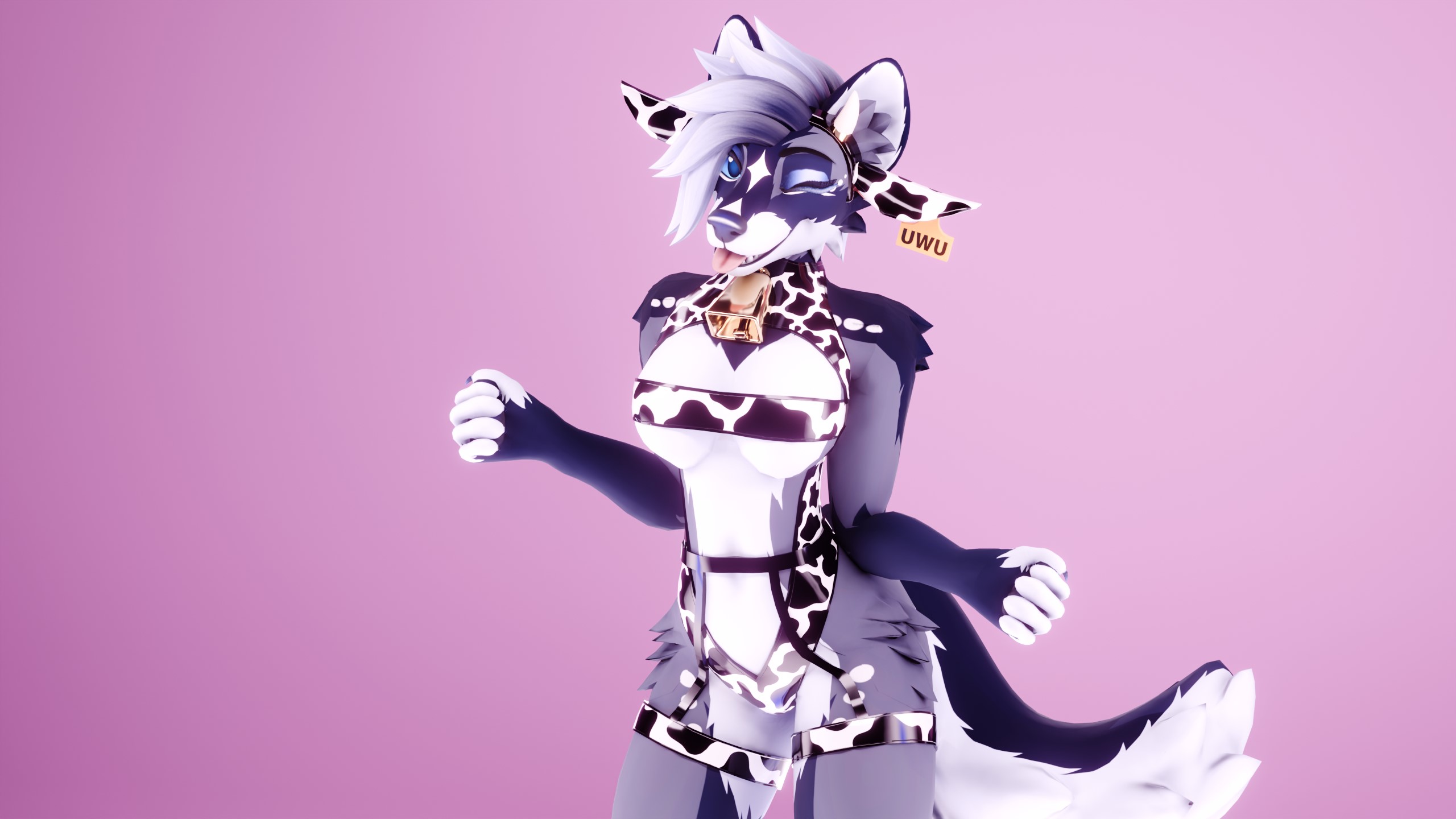 Astrawolf Cow Outfit