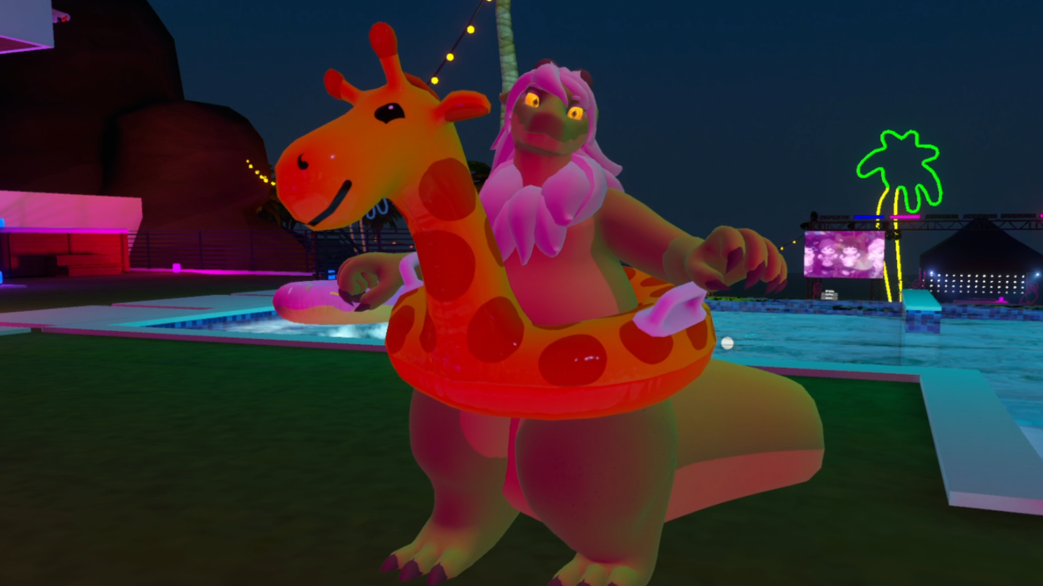 Giraffe Pool Floaty