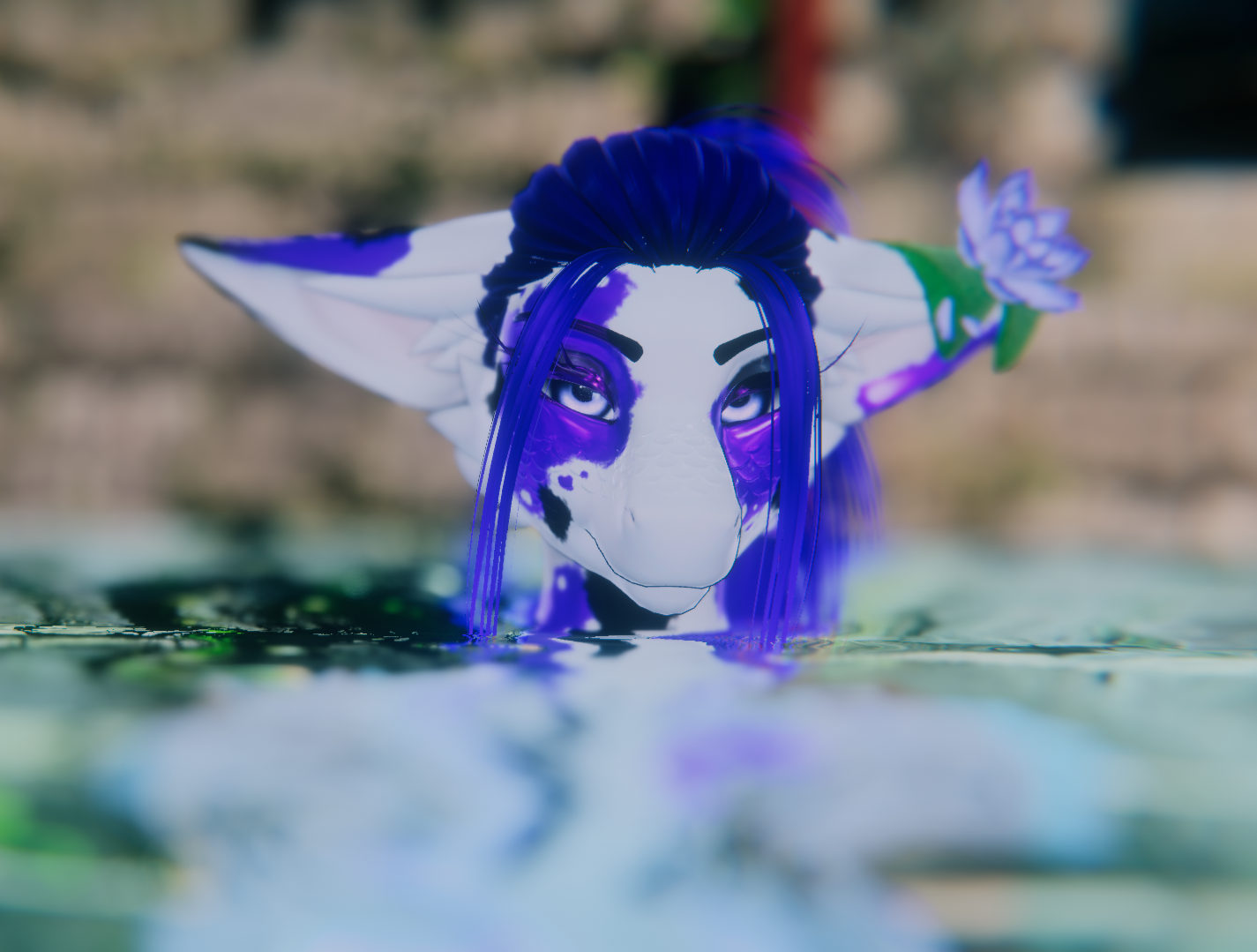 Koi Fish Calypso Texture