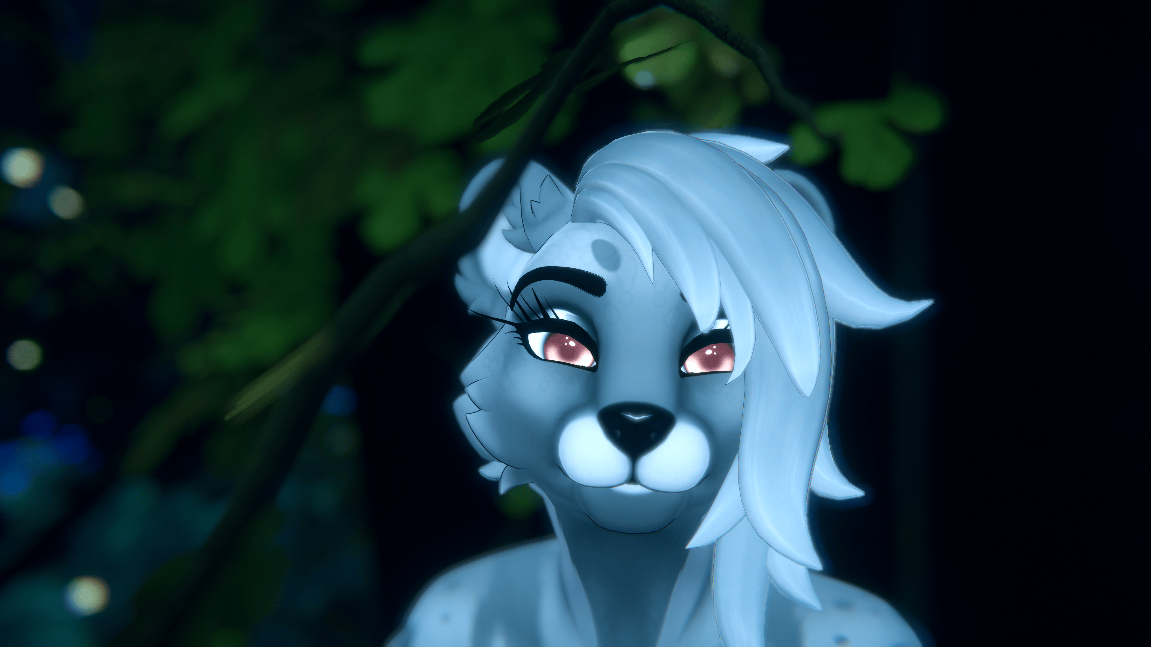Civet - Albino Nyx Foxipaws Texture