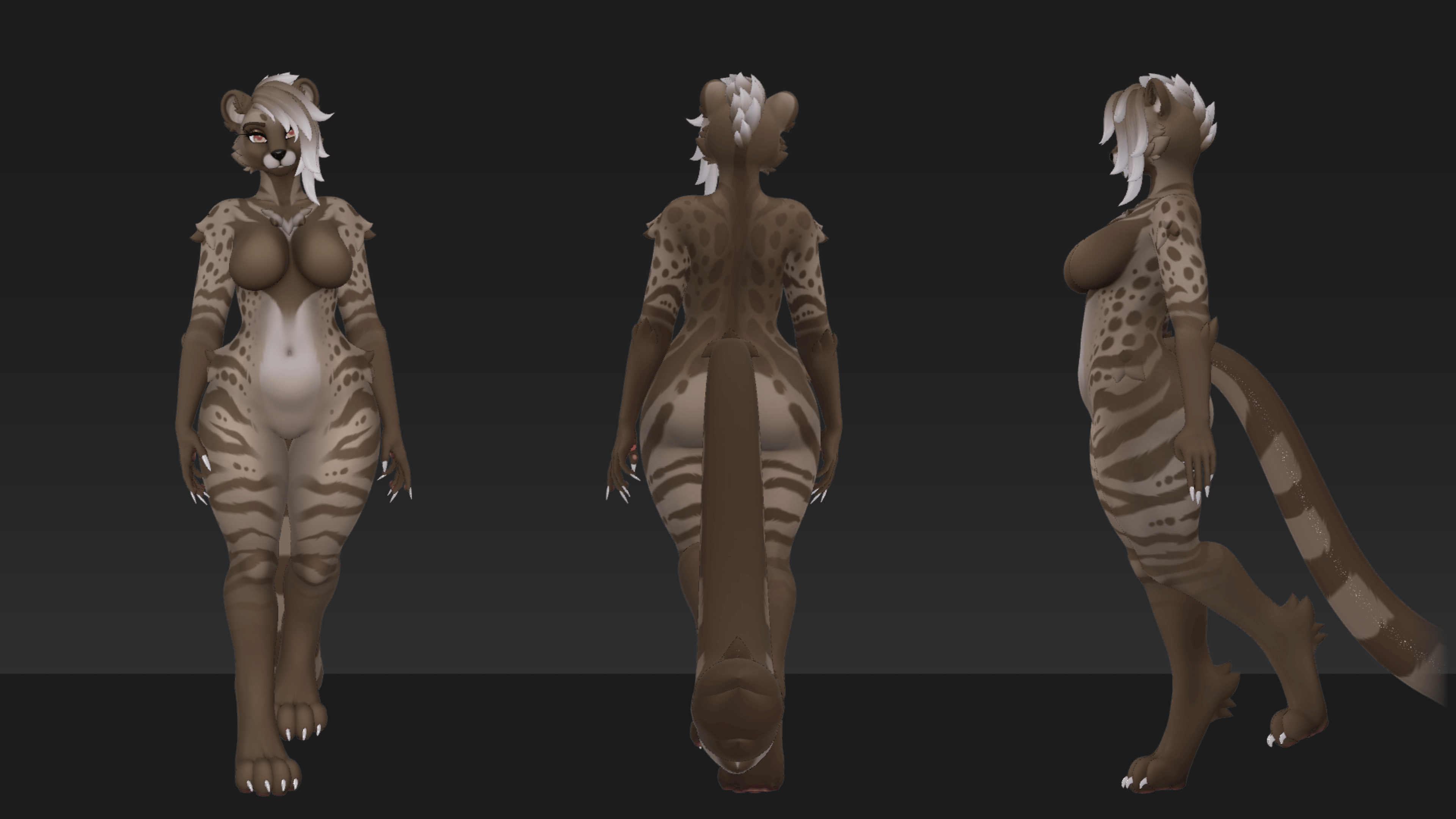 Civet - Latte Nyx Foxipaws Texture