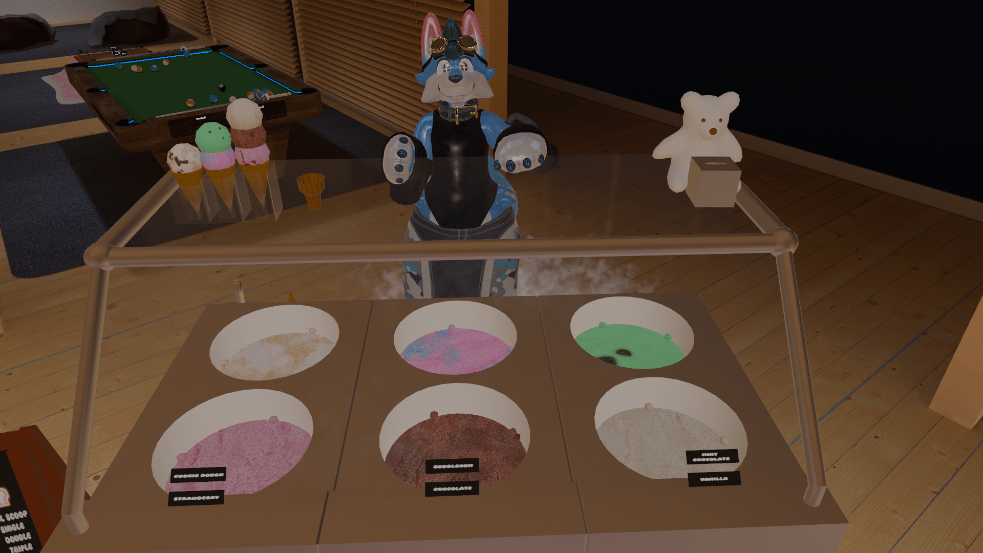 Deployable Ice Cream Stand