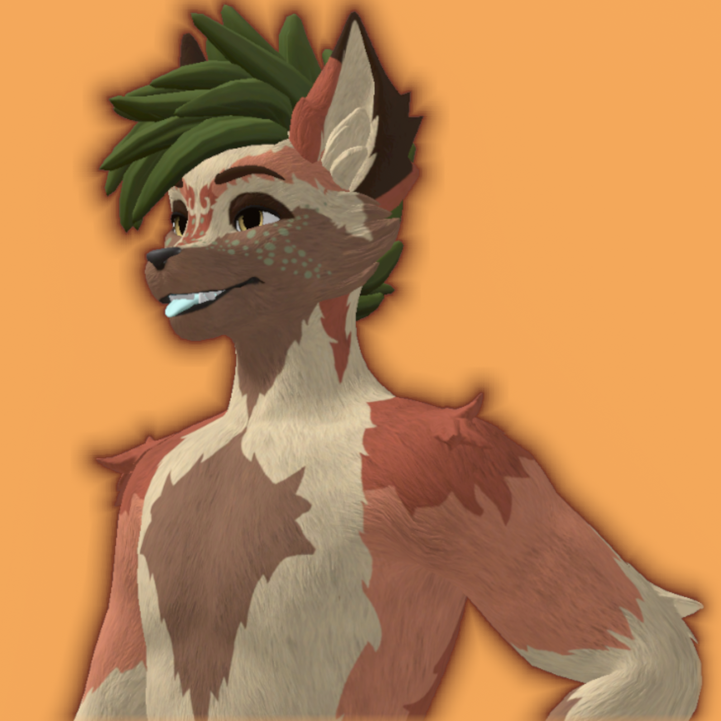 Autumn Themed Winterpaw Texture