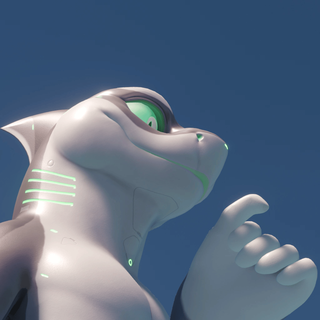 Shorkobot! Cyber Shark Avatar