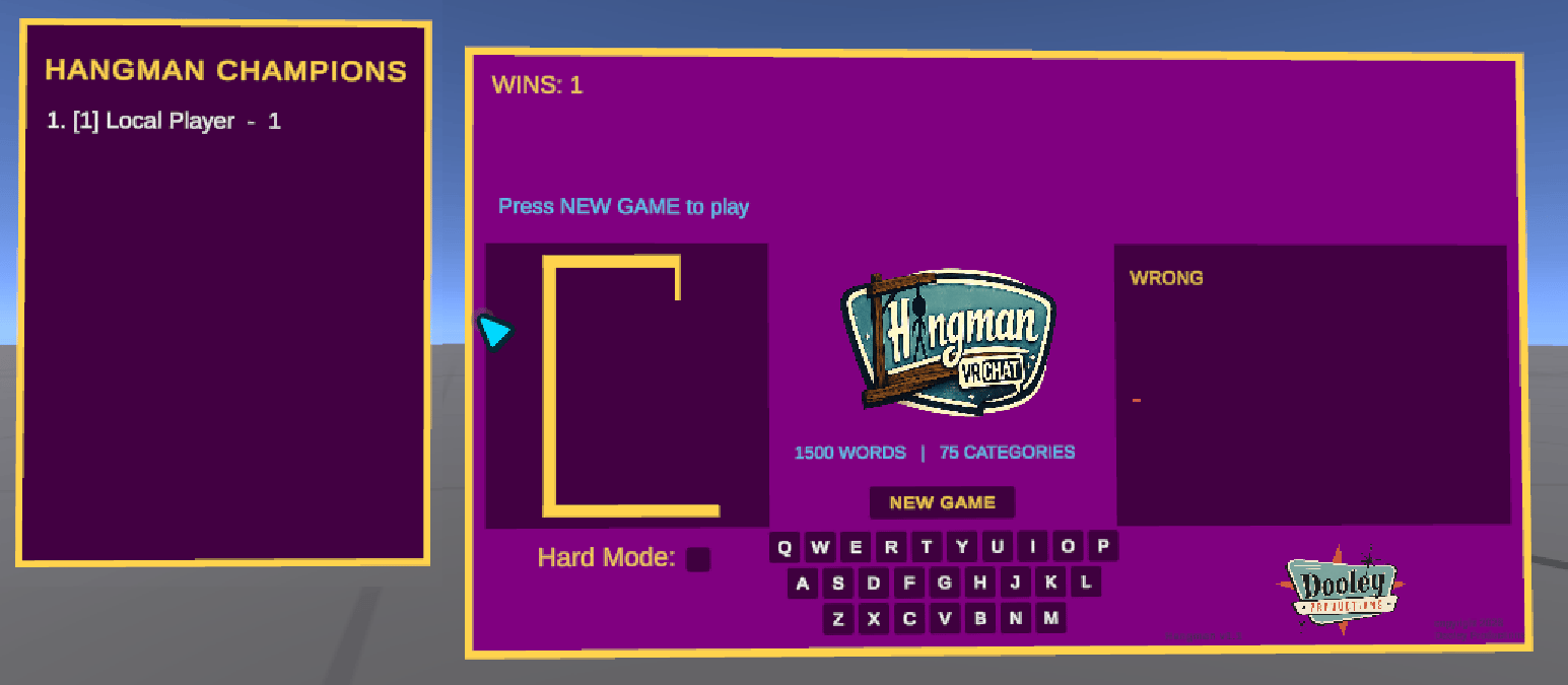 Hangman for VRC