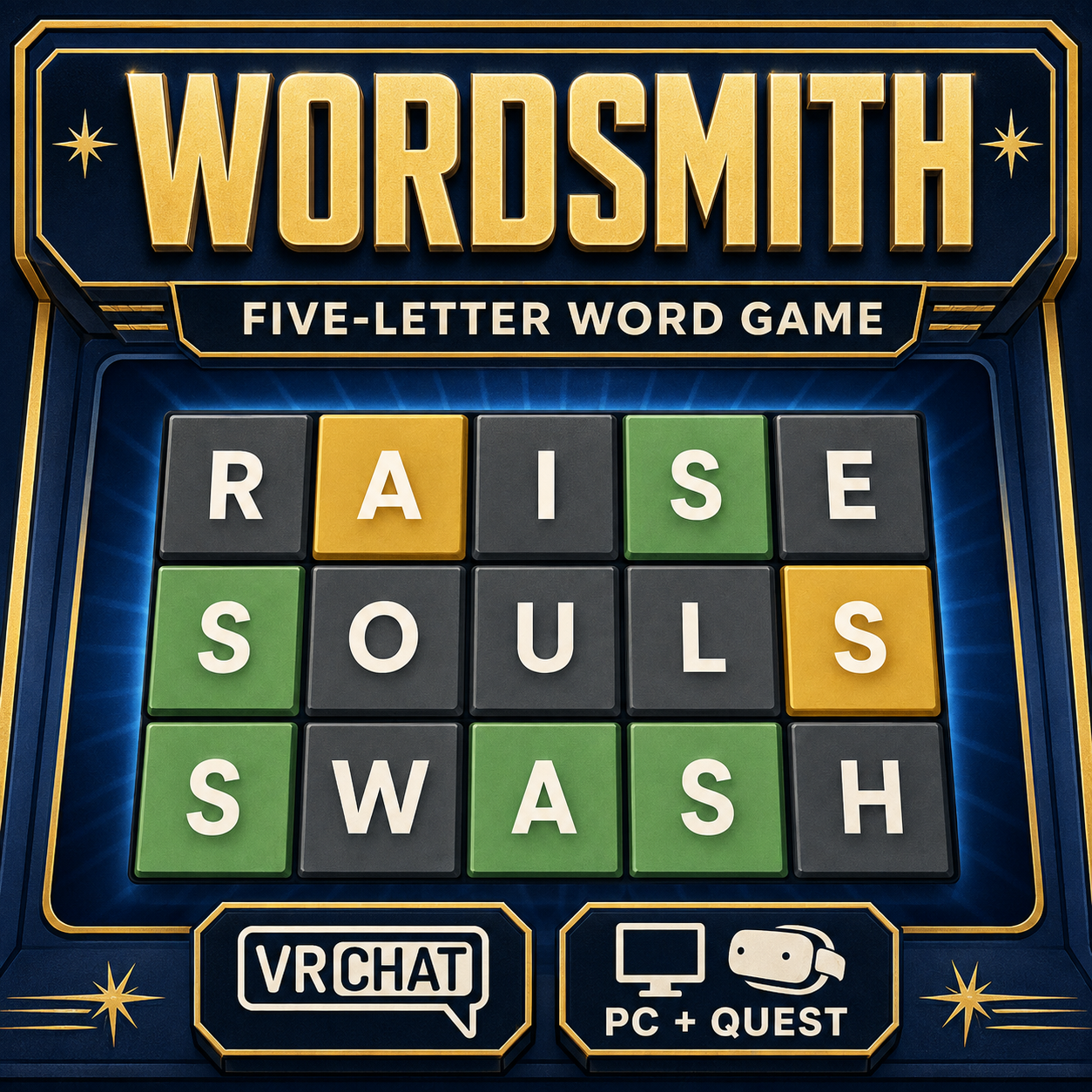 WordSmith - A Wordle Game for VRChat