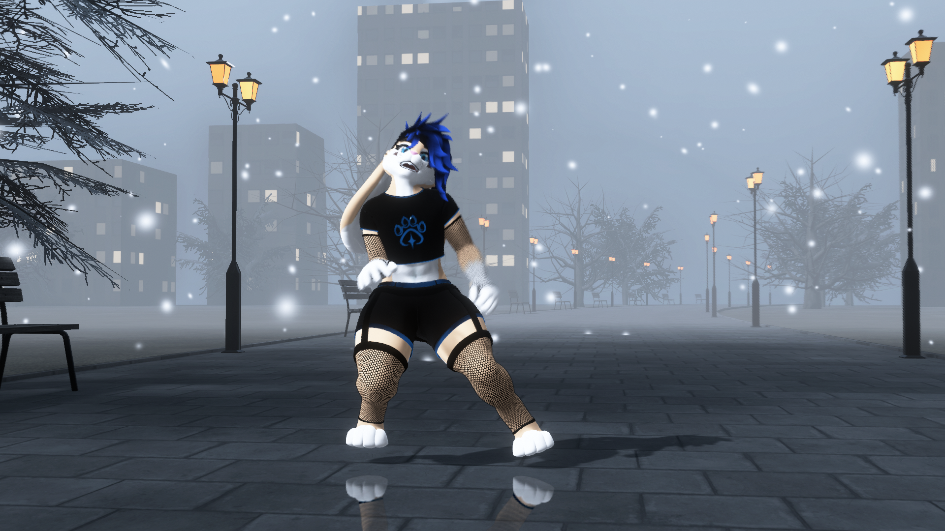 fishnet outfit (shia bunnia) Currently only v1