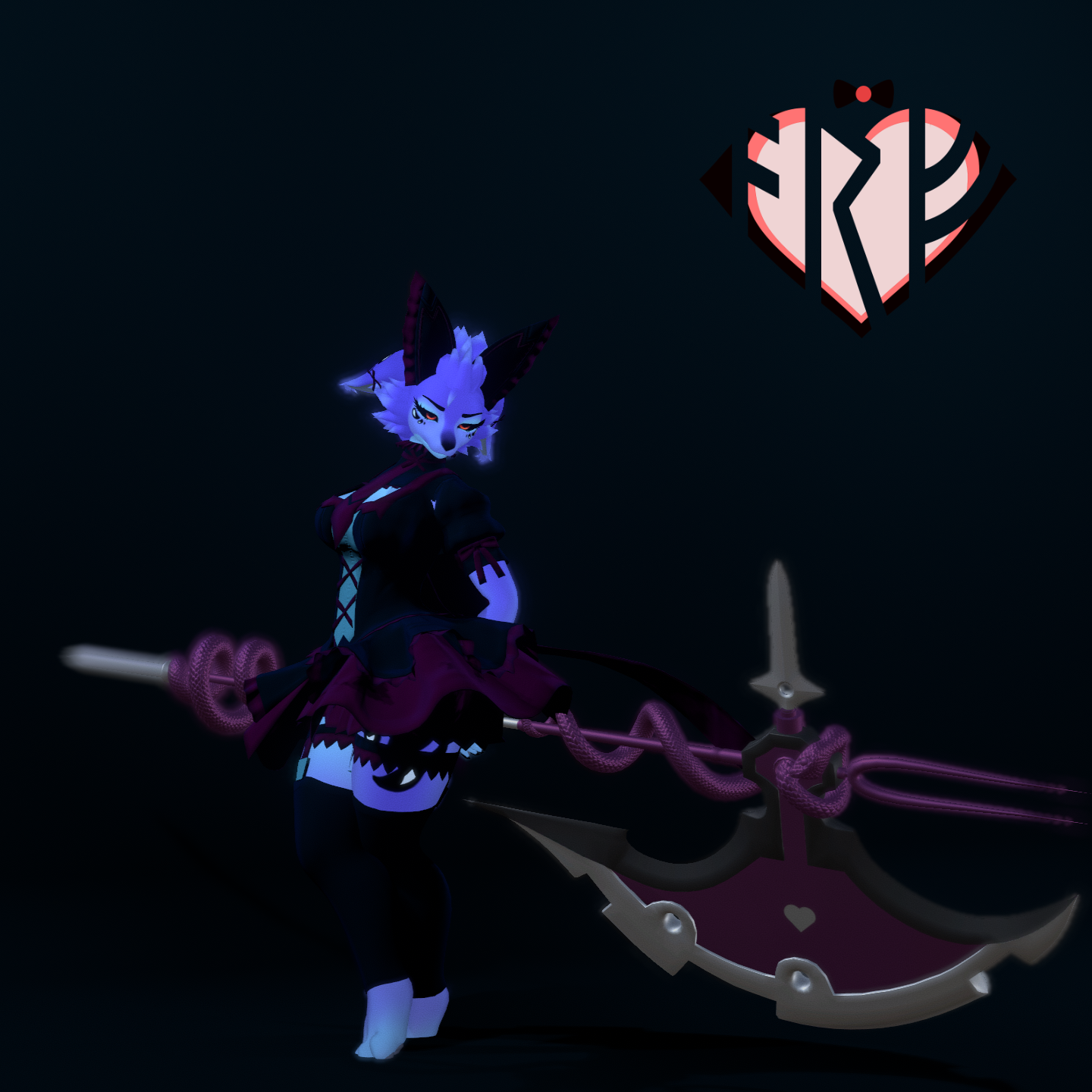 god of death dress  (fox moth vrchat)