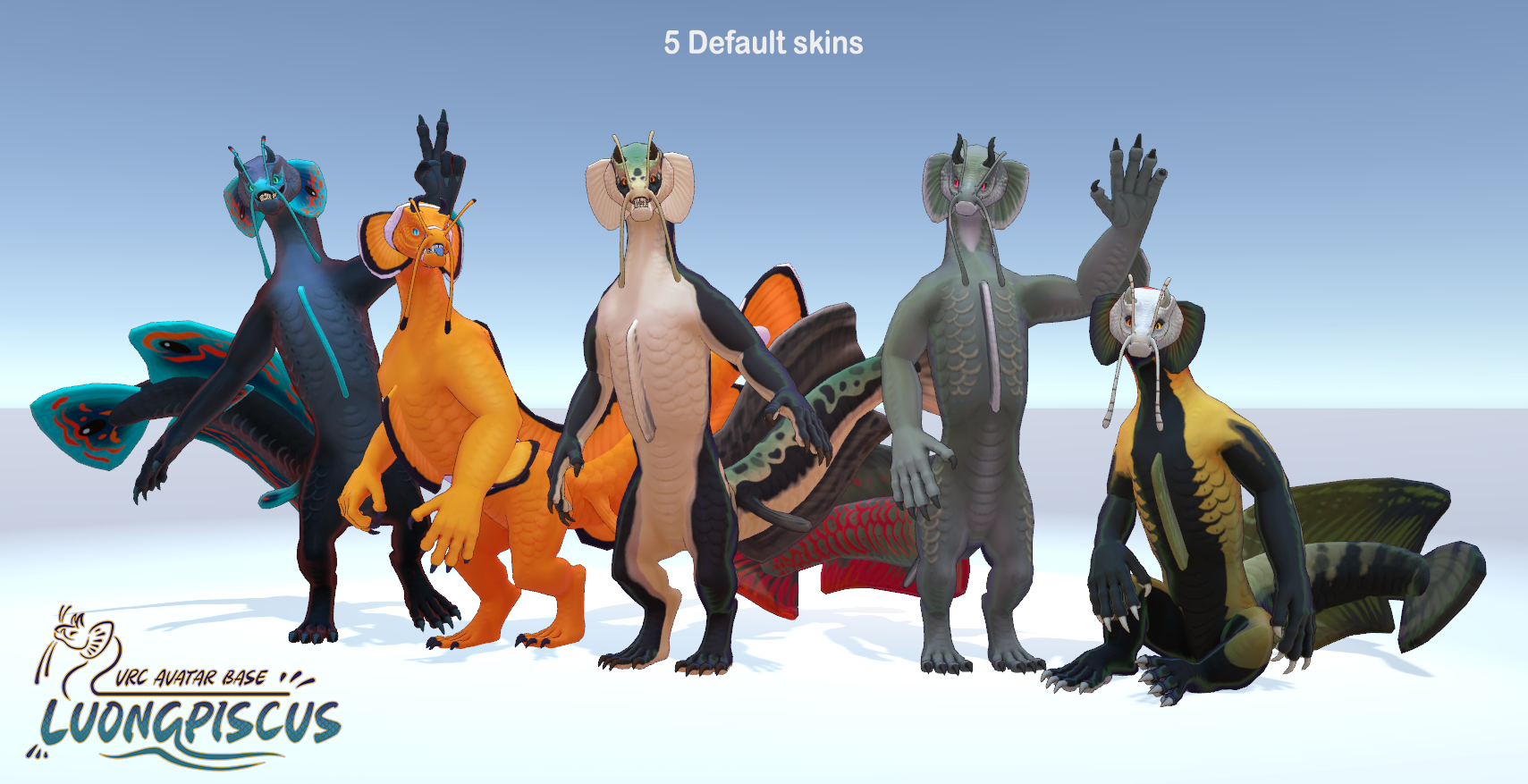 Luongpiscus VRChat avatar base