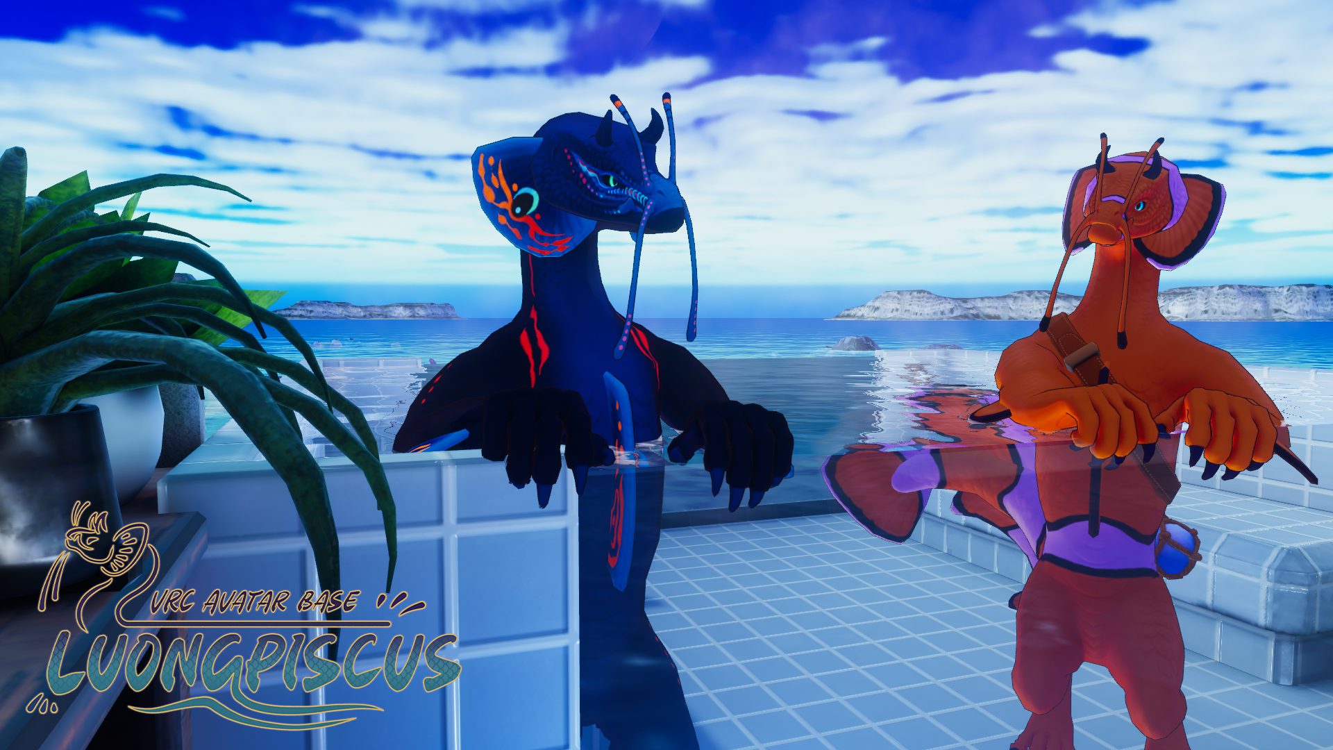 Luongpiscus VRChat avatar base