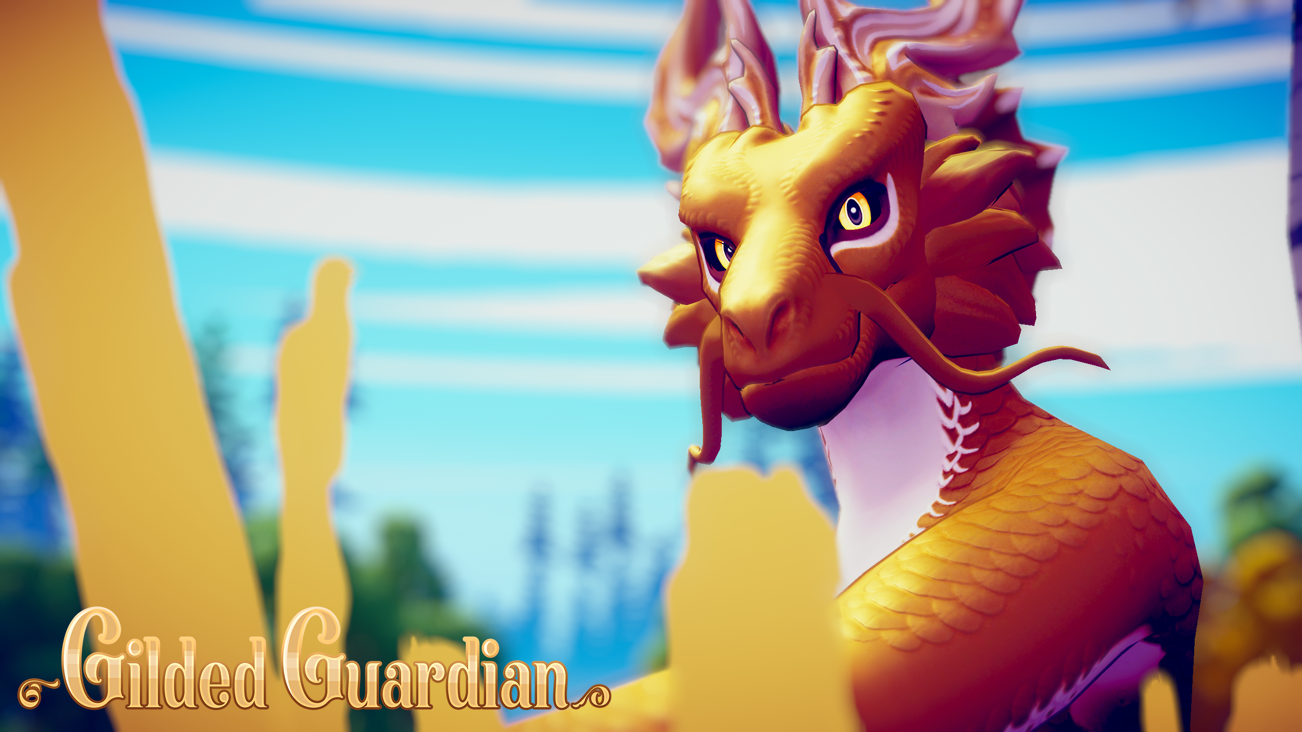 Gilded Guardian VRChat avatar base