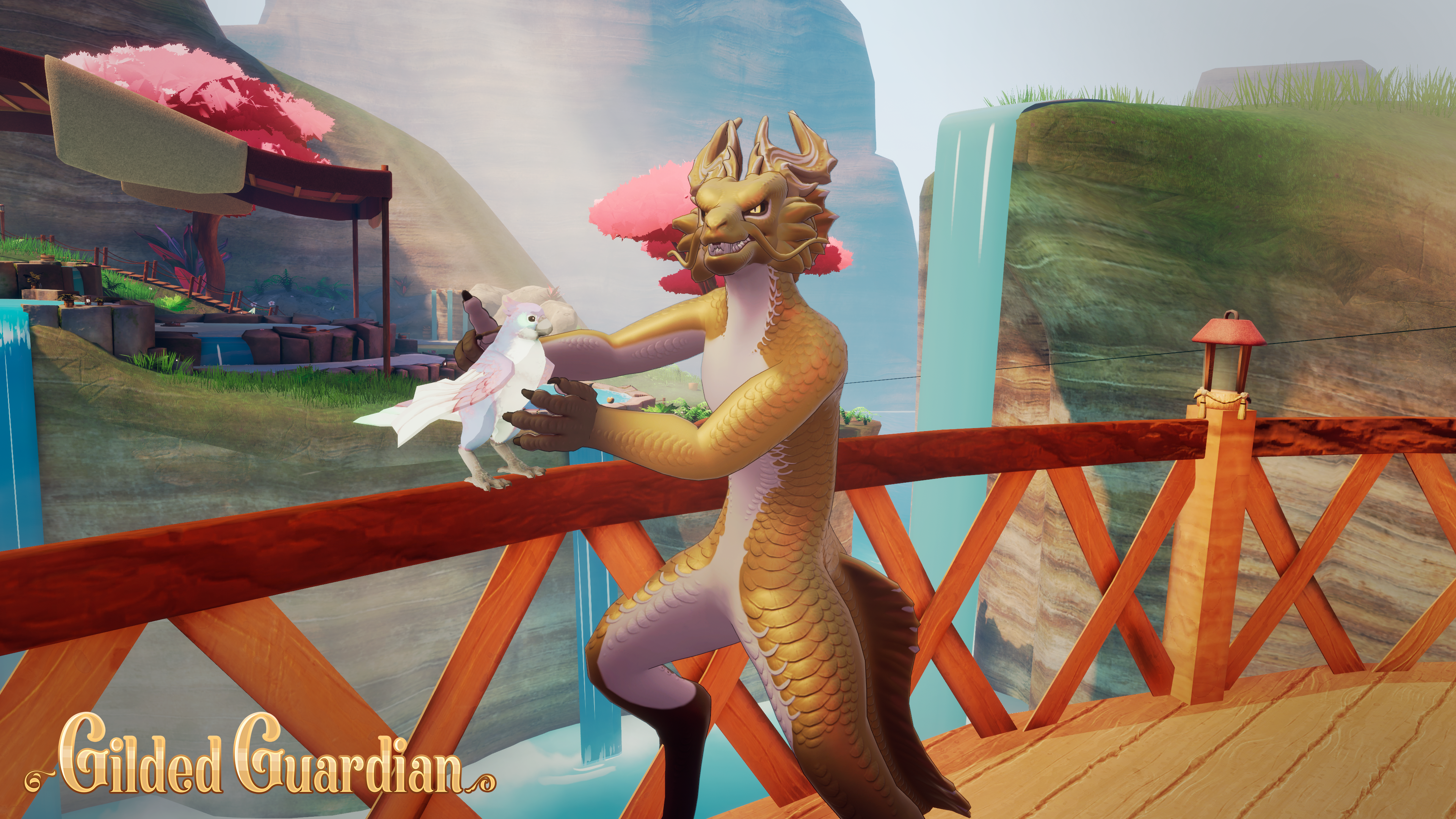 Gilded Guardian VRChat avatar base