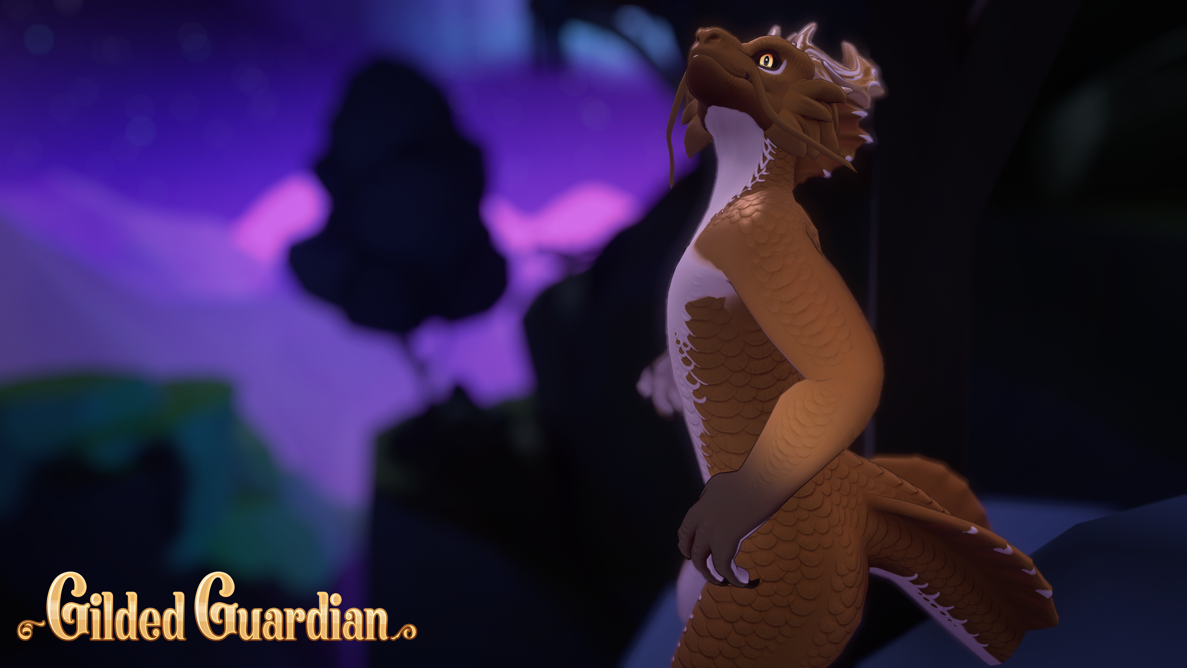 Gilded Guardian VRChat avatar base