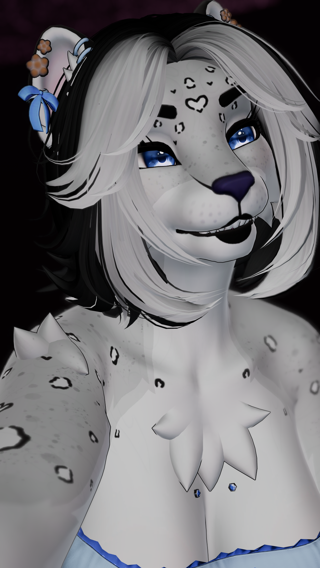 Nyx snow leopard texture only