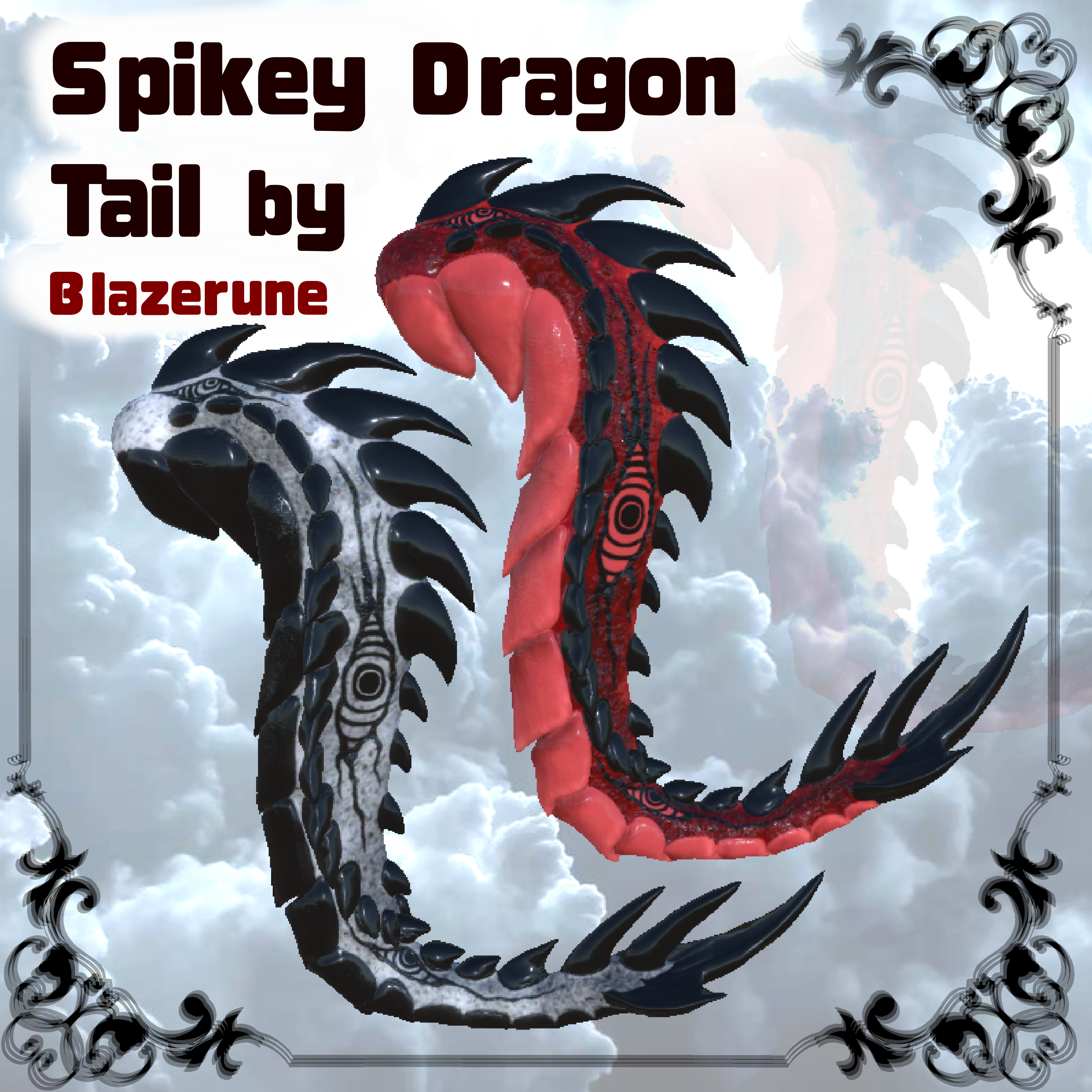 Spikey Dragon Tail -  Blazerune