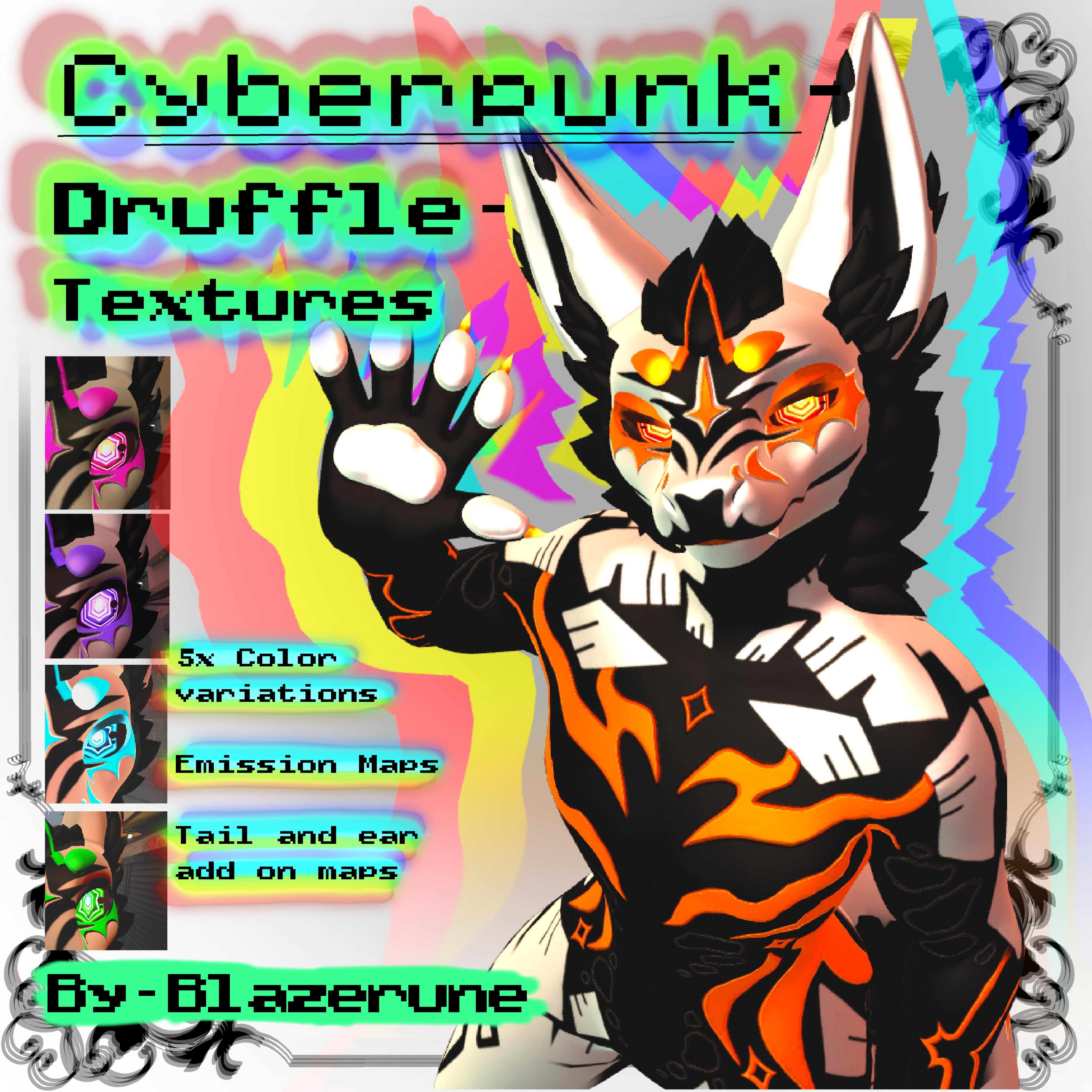 Cyberpunk-Druffle-Textures